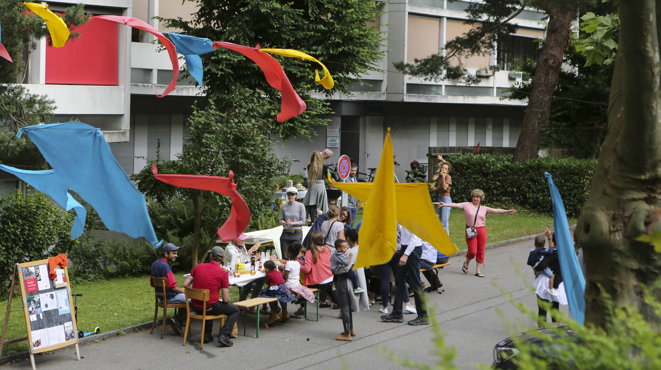 Sommerfest Giacomettistrasse