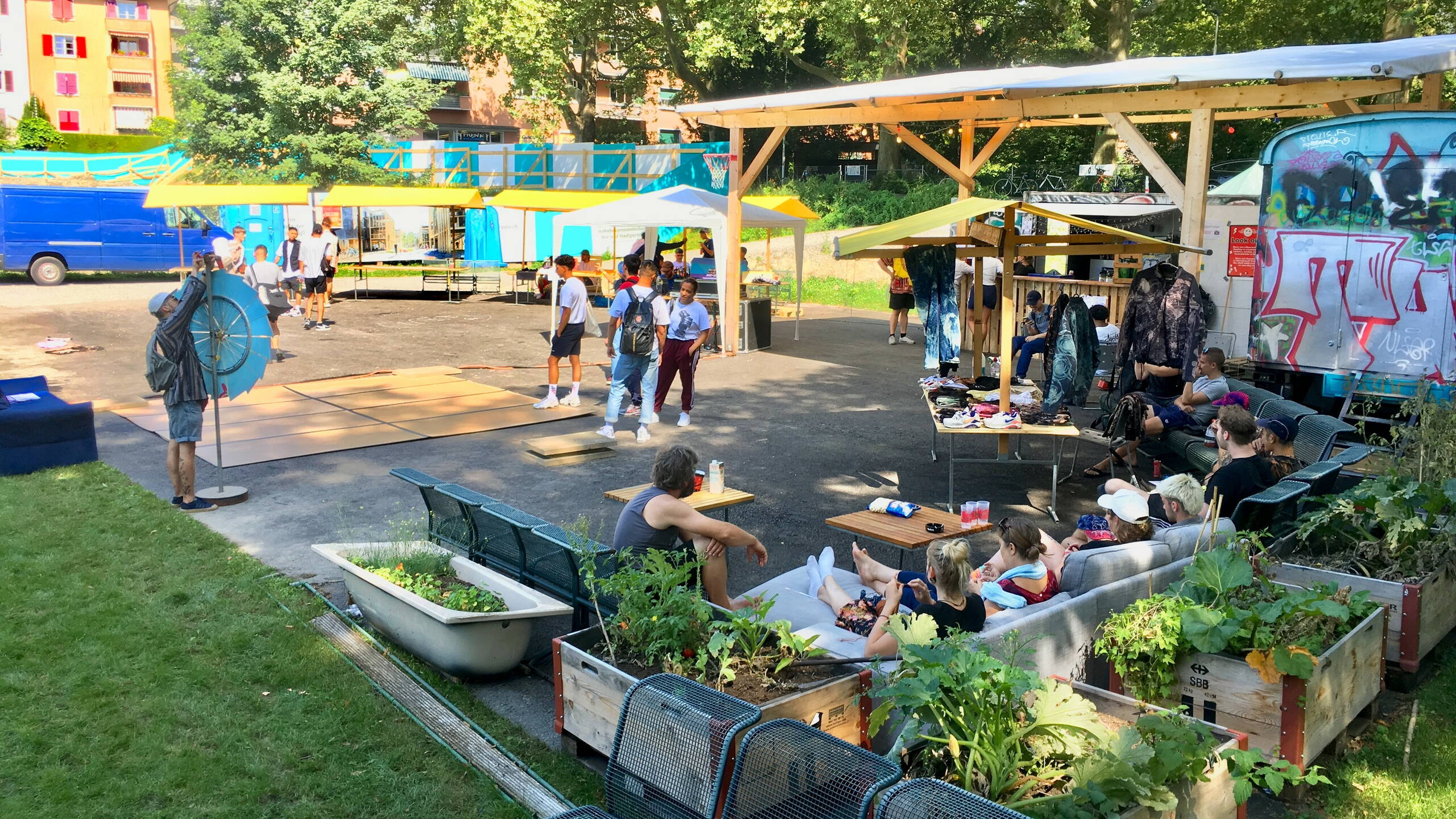 Flohamarkt im Vorpark