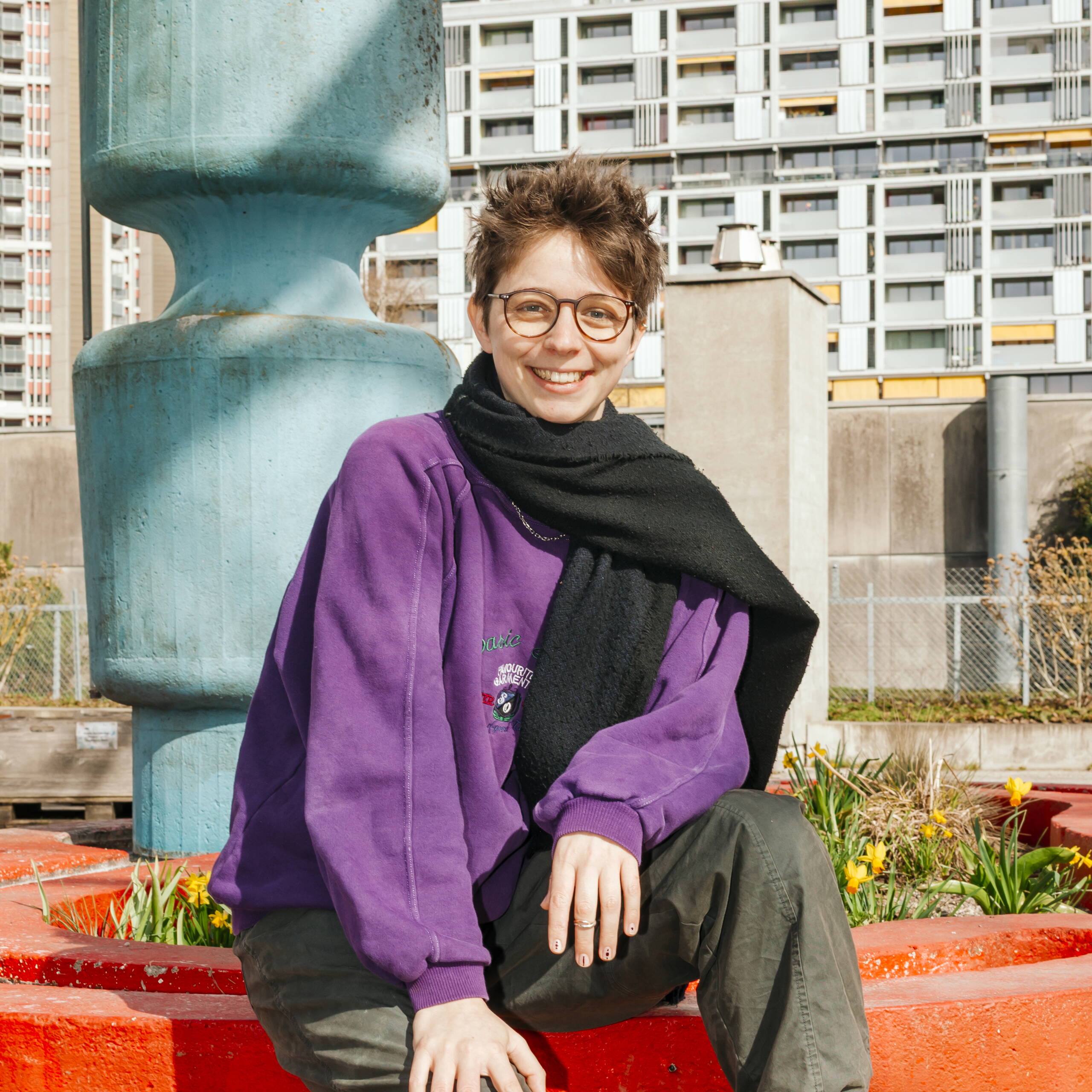 Portrait Quartierarbeiter Stefan Fasel