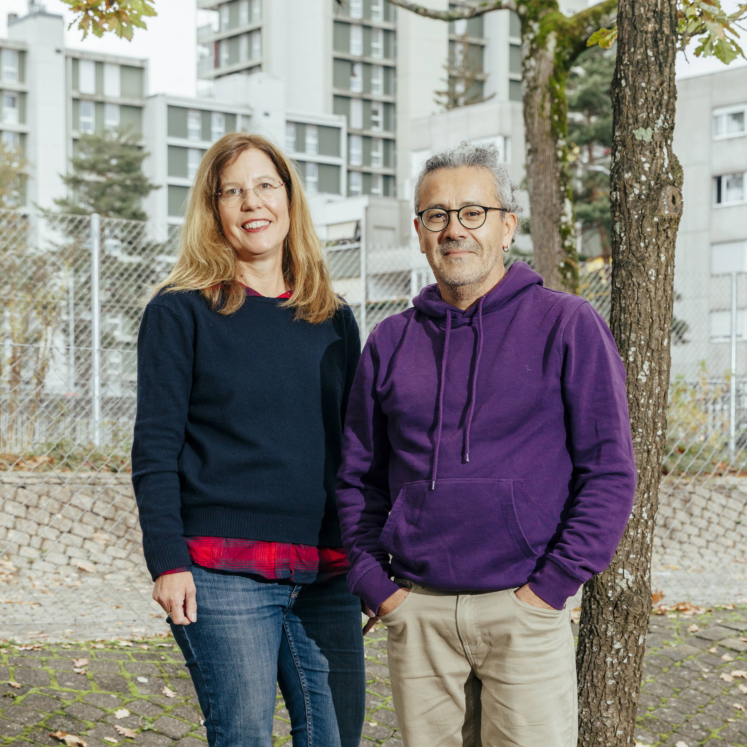 Mitarbeitende des Quartierbüro