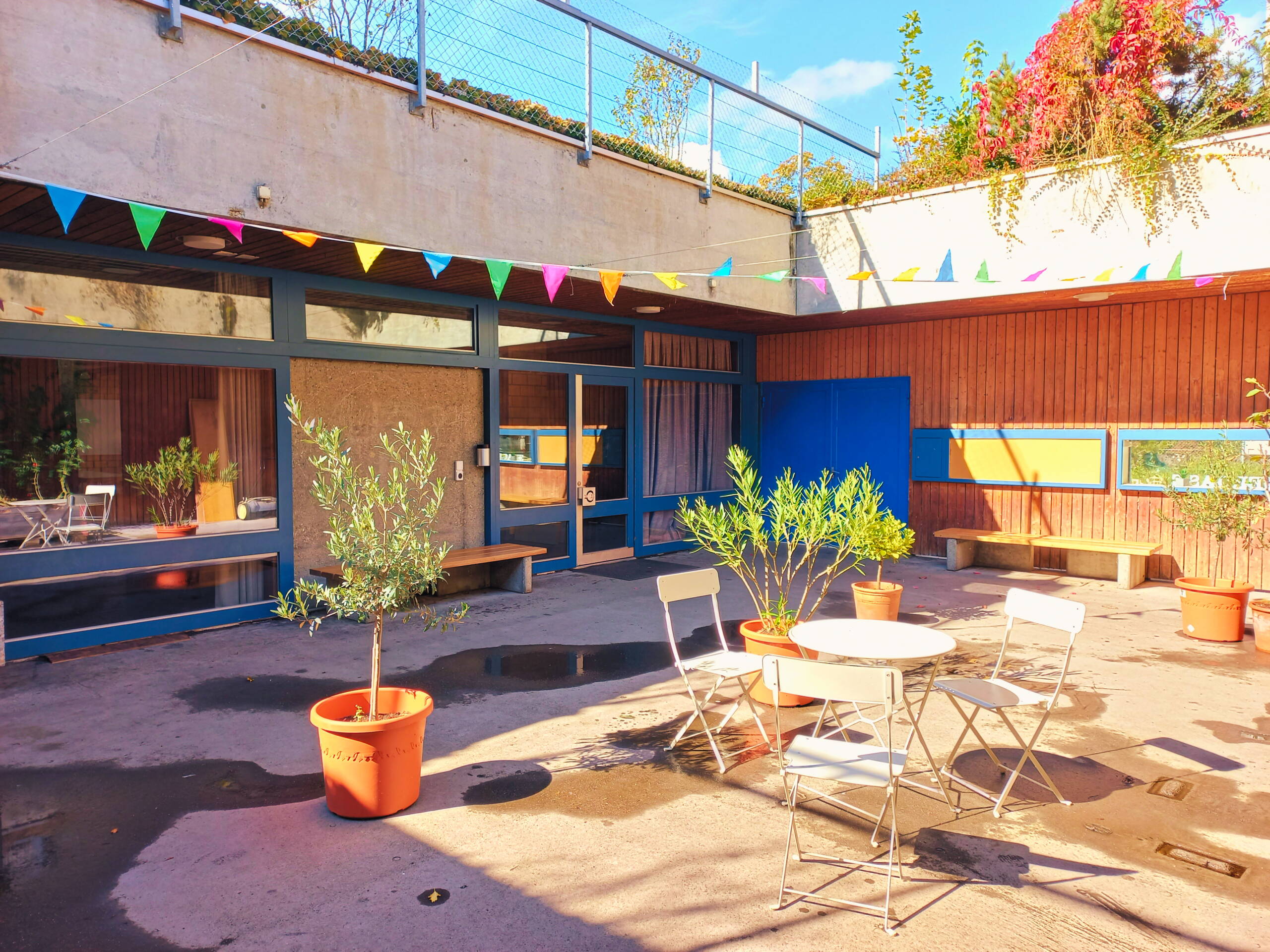 Innenhof QZ Gäbelbach